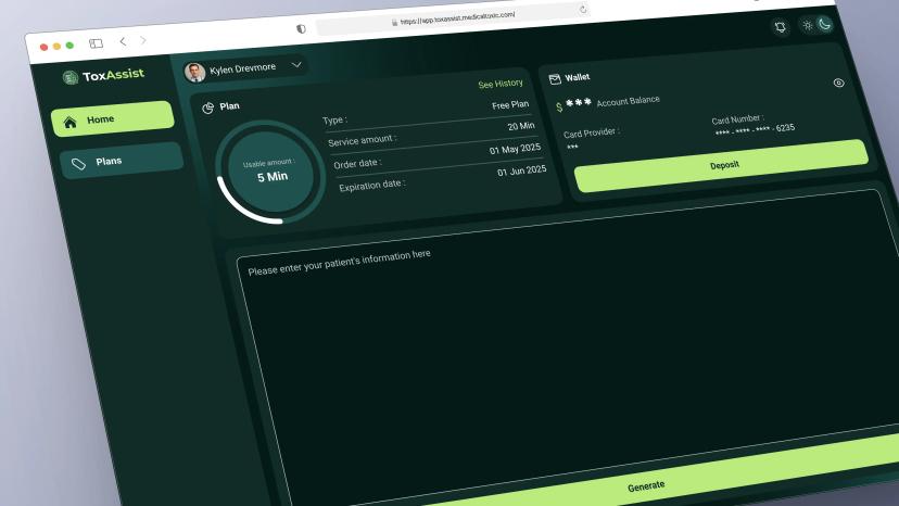 ToxAssist service