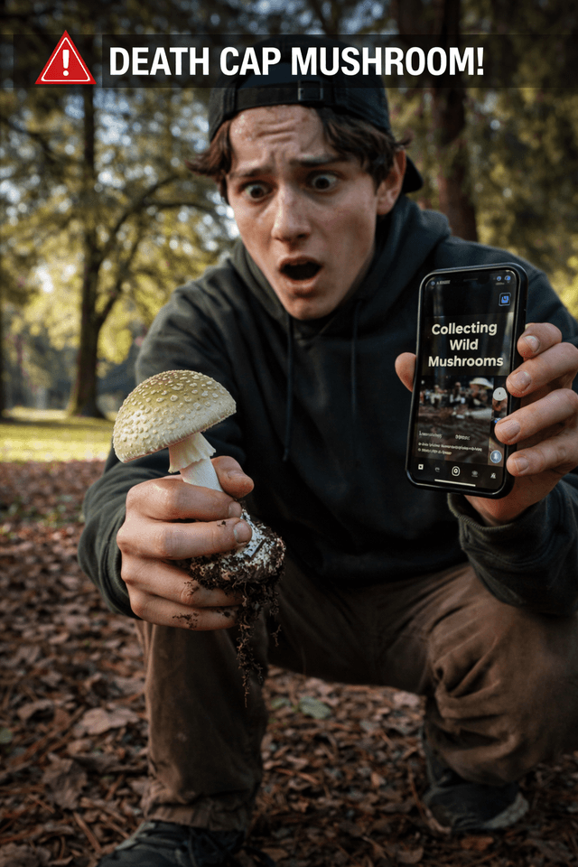 Mushroom Poisoning in the TikTok Era: When Foraging Goes Wrong